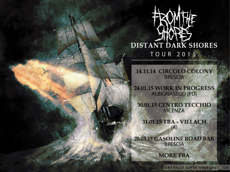DISTANT DARK SHORES TOUR 2015