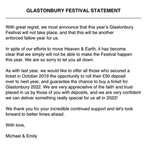 Glanstonbury Festival
