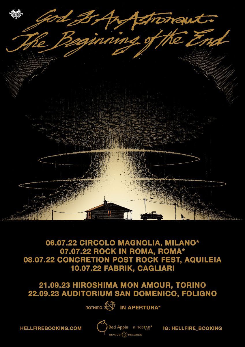 God Is An Astronaut le date di Torino e Foligno posticipate al 2023 Metal News
